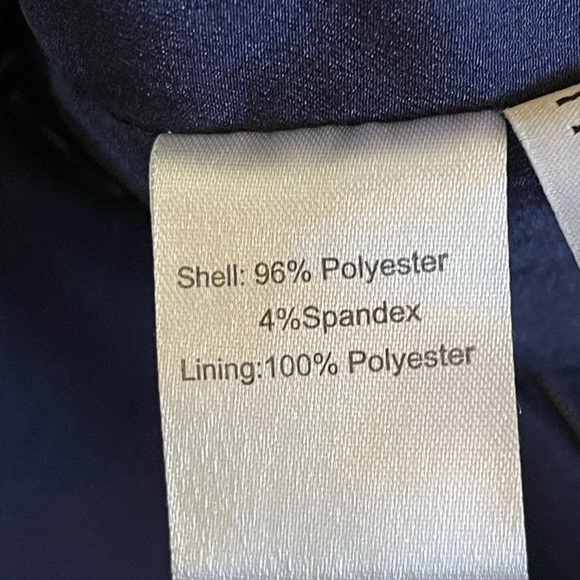 Tronjori Skirt Blue Schoolgirl  XL Academia Pleated Back Zip Fully Lined Preppy - Picture 6 of 7